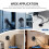 Round Brush Grommet Replacement Raised Floor Round Cable 5