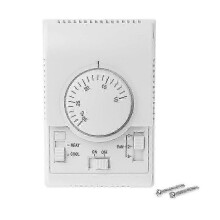 Manual Heating & Cooling Thermostat Air Condition Temperature Control Switch