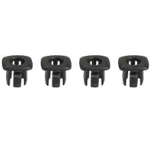 Door Pin Guide Trim Panel Locking Knob Button Cover Black Car For Door And Window For-5 Series F1