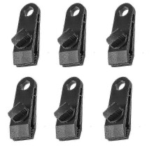 12 Pcs Tarp Clips, Heavy Duty Tarp Clips, Clamp Tarp Awning Clamp Set, Tent Clip For Outdoor