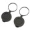 2 Pcs Practical Binoculars Lens Caps 42mm Protective Rubber Objective Lens Caps 1