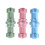 Dog chew toy, hexagonal teething stick, pet toothbrush (light pink) 2
