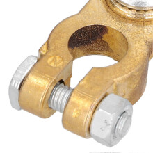 Heavy Duty Pure Copper Car Battery Terminal Clamps 2pcs Set for Top Post