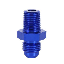 AN6 Male to NPT 1/4" Female Fuel Fitting - Aluminum Alloy Adaptor for High-Pressure Oil Lines