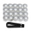 17mm Universal Lug Nut Covers Silver - 4x20pcs Wheel Screw Protector Caps 1