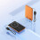 Fast Charging Magnetic Battery Holder Shell with Wireless-Gray 5