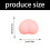 TPR Material Cute Butt Peach Toy for Stress Relief Various 3