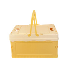 Portable Multi Purpose Folding Box Easy to Carry-L Yellow