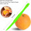 Éplucheur d'oranges en plastique pour agrumes et pamplemousses 2