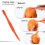 Éplucheur d'oranges en plastique pour agrumes et pamplemousses 4