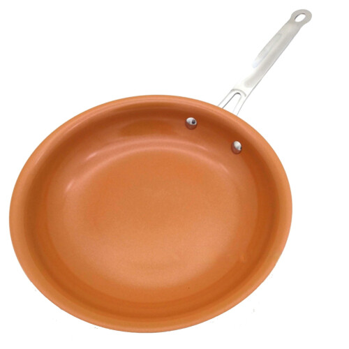 Ceramic Non-stick Copper Frying Pan 12-inch Induction 1