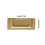 6Pcs Brass Index Label Plates Recyclable Name Index Display 4