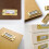 6Pcs Heavy Duty Brass Index Cards Plates For Notebook Journal 6