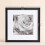 Conjunto de 9 molduras para fotos 12x12 polegadas, pretas. 2