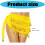 Practical Chiffon Dance Belt Adjustable Length And Fashion-Red 2