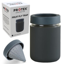 PR0TEX Fruit Fly Trap. Stylish & Discreet, Reusable Highly Effective Fruit Fly T