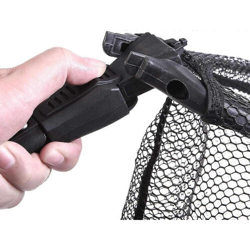Folding Fish Landing Net Portable Collapsible Triangular Fly Fishing Net 2