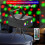 10W Τετράγωνο φως λέιζερ LED Stage Bar KTV Atmosphere Lamp (Μαύρο) 4
