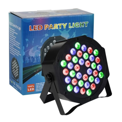 36W 36 LED PAR Light Stage Light, with LED Display, Auto Run / Slave / DMX512 / Voice Control Modes 1