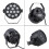 LED μωβ φως Parlight σκηνής λέιζερ (12 μωβ φώτα Par) 4