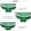 Seed distributor, garden tools adjustable seed drills, Transplanters and perforators in different 4