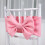 2Pcs Chair Sashes with Large Bows for Engagements-Rose Red 4
