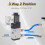 12-V-Magnetventile für pneumatische Systeme, 3