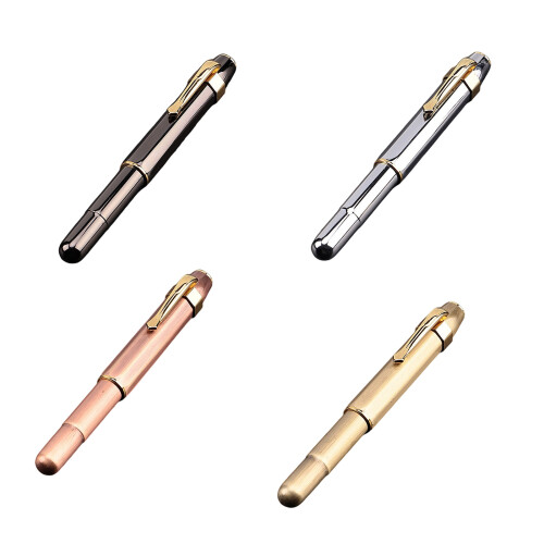 Messing vulpen voor professioneel compact-0,5 mm rood brons 1