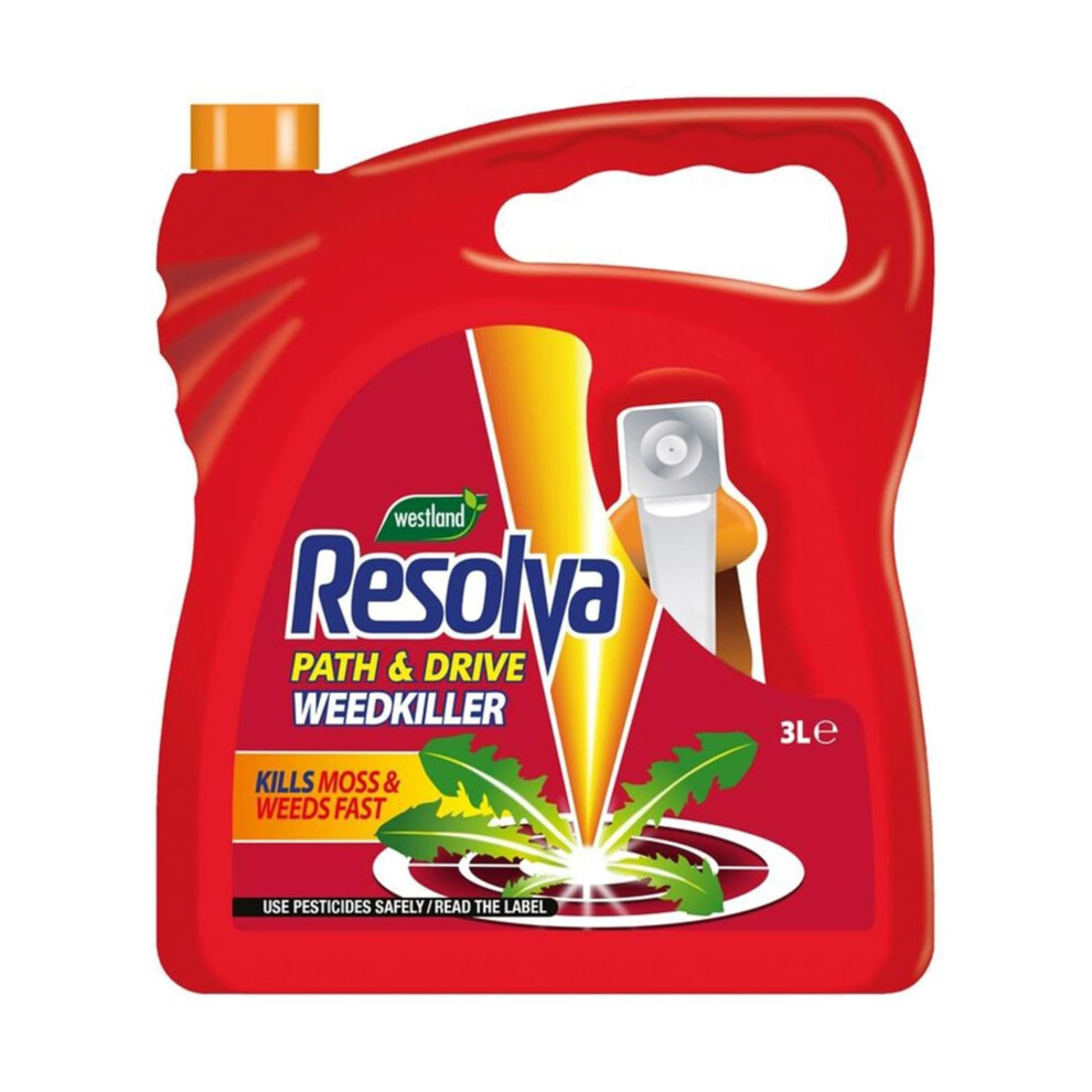 Resolva 20300516 Path & Drive Ready To Use Weed Killer 3L,