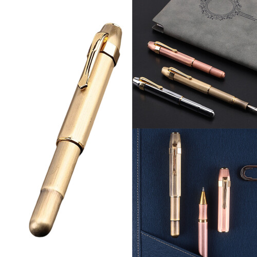 Messing vulpen voor professioneel compact-0,5 mm rood brons 2
