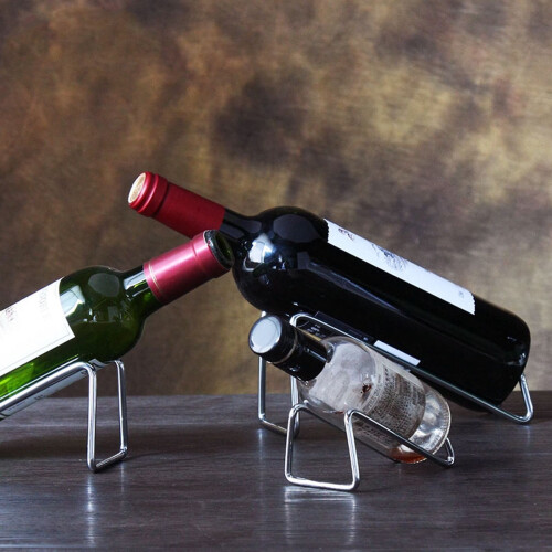Présentoir à vin empilable pour bouteilles 2