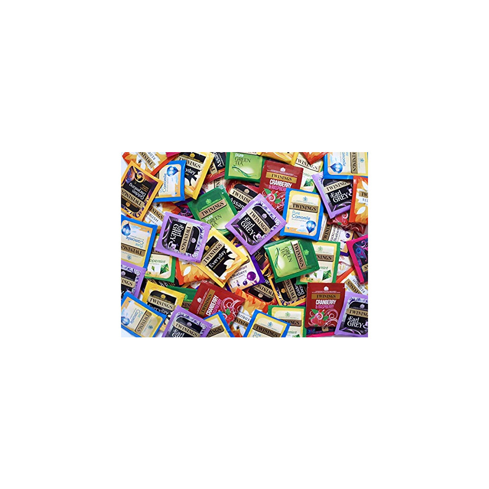 Twinings Tea Bags Individual Enveloped Tagged Classic And Flavoured Selections 50 Tea Envelopes