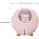 Mini USB Diffuser Humidifier Diffuser Moisturizing Humidifying Cup with Pink LED, Home Humidifier 2