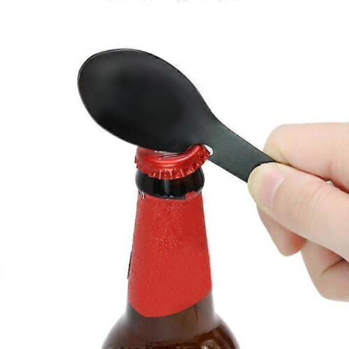 Portable Fork Shaped Bottle Opener | 2019 Multifunction Outdoor Camping Tool Spoon Kitchen Utensils 2