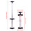 Replacement Luggage Handle Easy Installation Aluminum Alloy 3