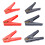 Pinces de batterie crocodile robustes, pinces-Rouge petit 2