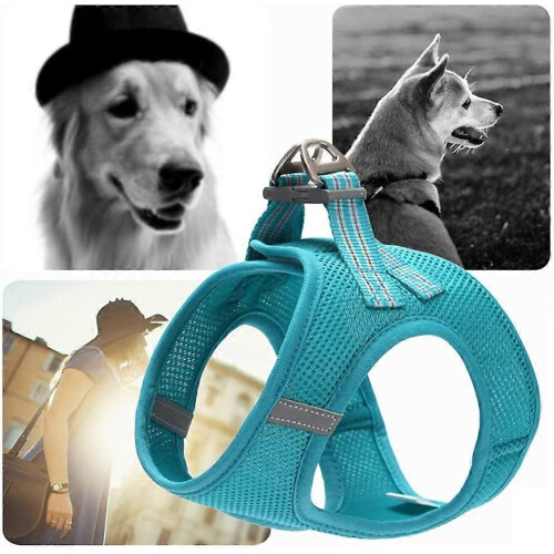Cat Harness Leash, Reflective and Breathable Cat Vest, Adjustable Cat Leash Harness 2