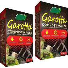 Topline Garotta Garden Compost Maker Bundle - Pack of 2 x 3.5kg Organic Compost Accelerator for Plants Card. Multipurpose Compost for Vegetables Grow