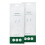 Songmics SONGMICS Drawstring Bin Liners 30L Bin Liners Code 30A Customized 2 Rolls 90 Pieces White KRB30A02 1