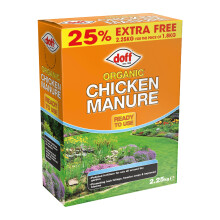 Doff Organic Pelleted Chicken Manure Fertiliser, Orange
