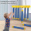 (yellow) Reflex Challenge Game, Falling Sticks Game, Hand Eye Coordination Training f 2