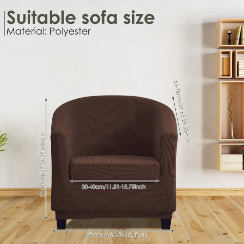 Tuolin päällinen istuintyynyllä, 2 kpl polyesteriä 1