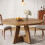 Tribesigns Tribesigns Round Dining Table, 120 cm Dining Table for 4 People 1