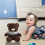 Ours en peluche mignon, corps doux, 50 cm 5