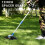 String Trimmer Cordless with 2 Batteries and Charger：DEKOPRO 20V Weed 6