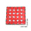 Valentine's Day Tea Light Candles Red 50 pcs 3