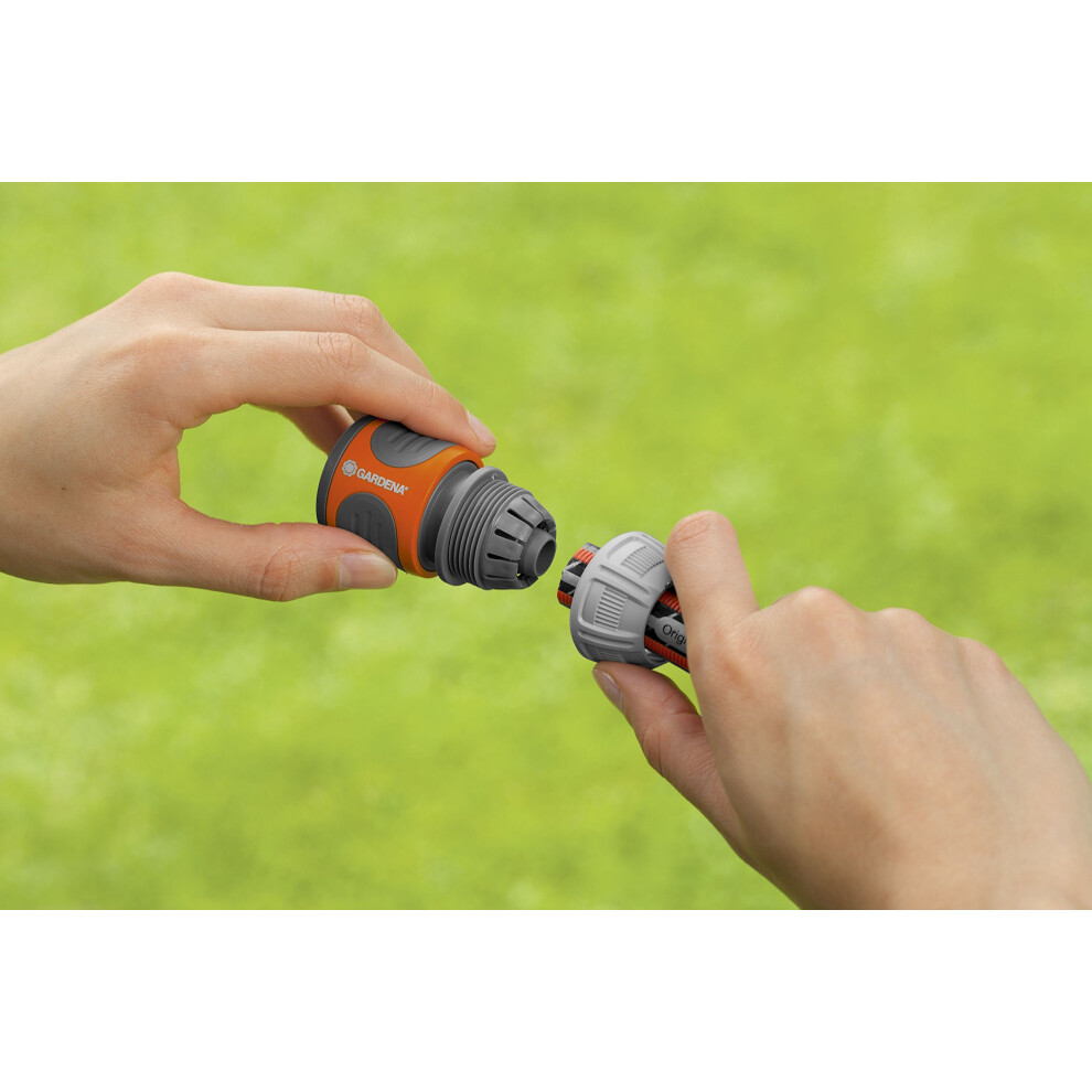 Gardena Hose Connector 13 Mm (1/2 Inch) And 15 Mm (5/8 Inch):