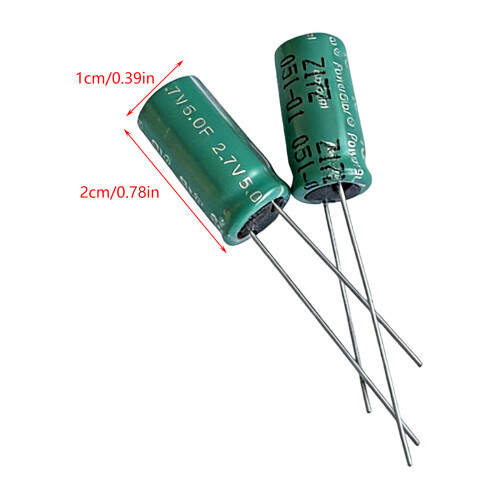 Super Capacitor 2.7V 5F Faradic Capacitance Energy Storage for 2