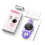 Tragbare Handlupe violett 2in 500X 400mAh 3