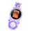 Tragbare Handlupe violett 2in 500X 400mAh 7